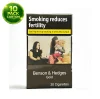 Benson & Hedges Gold - 1 Carton (10 Packs)