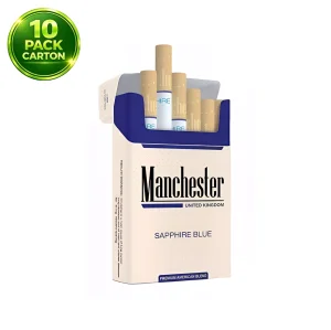 Manchester United Kingdom Sapphire Blue - 1 Carton (10 Packs)