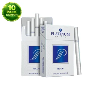 Platinum Blue 20s Cigarettes - 1 Carton (10 Packs)